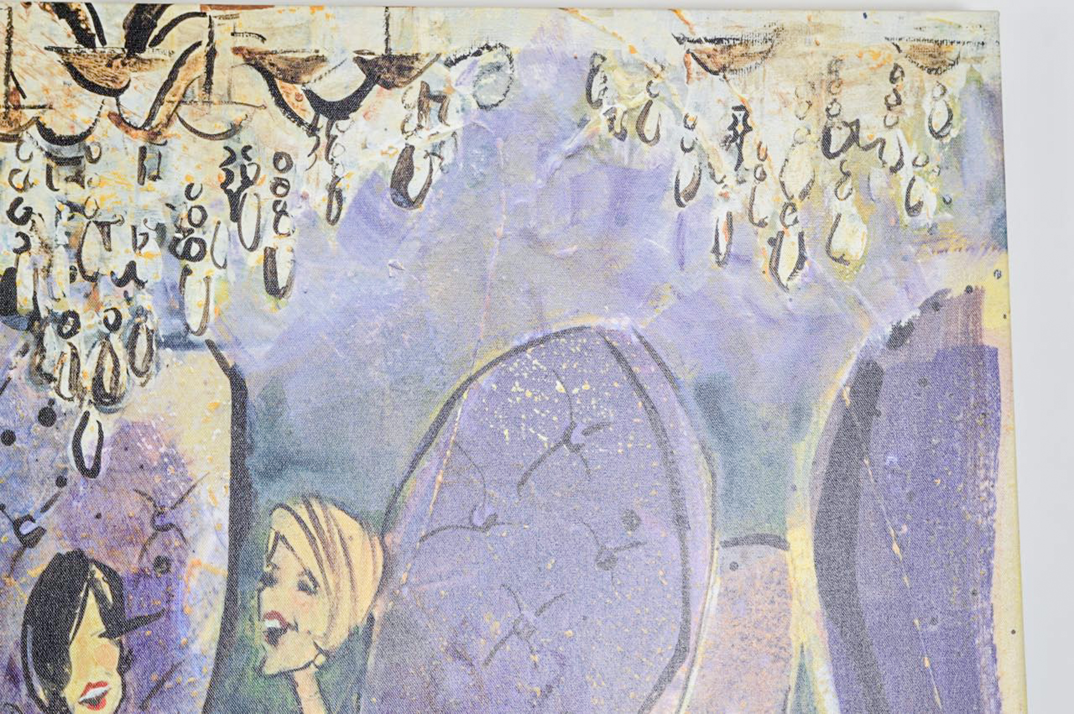 Olivia Maxweller Signed and Numbered Embellished Giclee