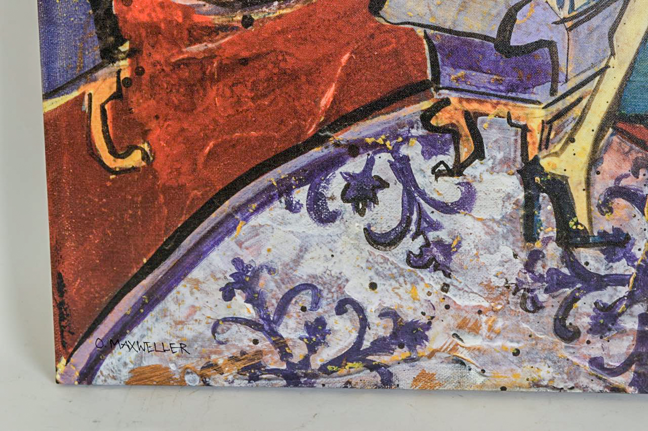 Olivia Maxweller Signed and Numbered Embellished Giclee