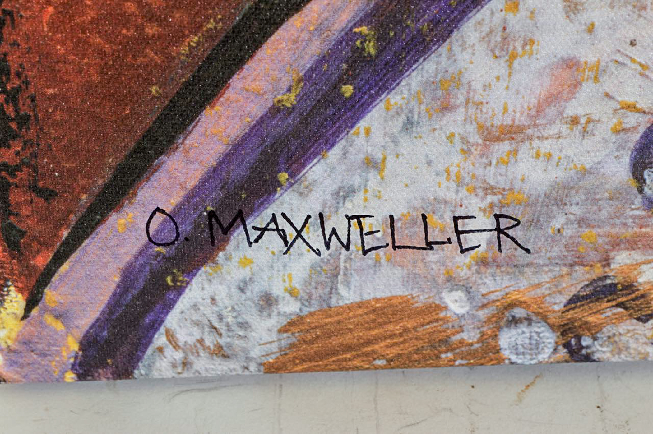 Olivia Maxweller Signed and Numbered Embellished Giclee