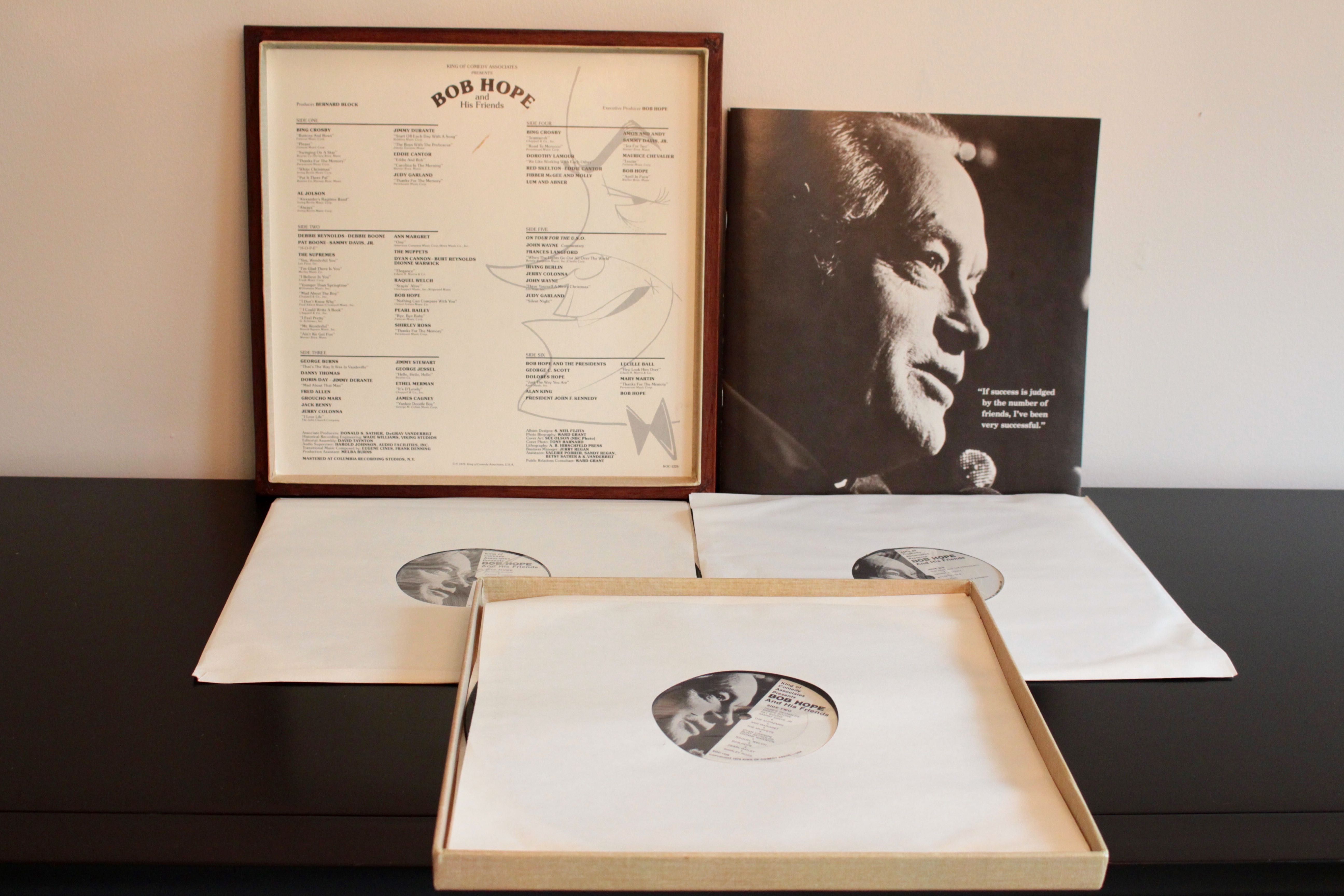 Signed Bob Hope Album