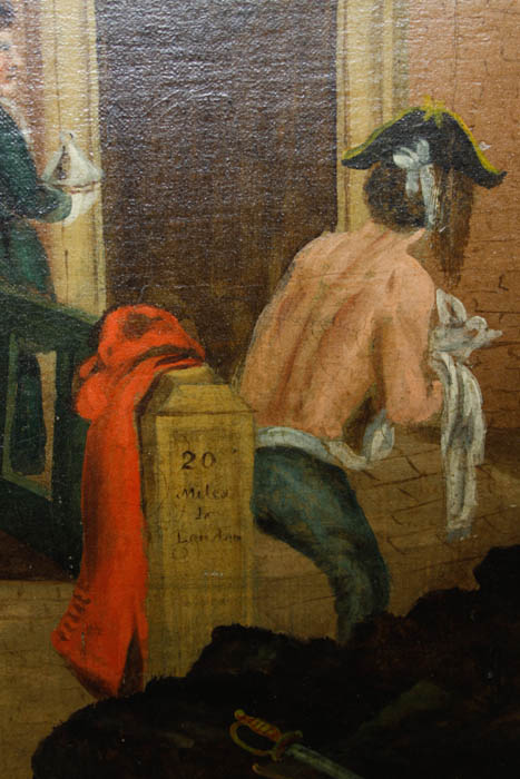 19th Century Copy of Hogarth's "Chairing the Members"