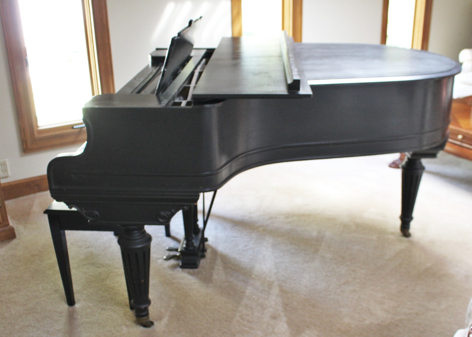 Vintage Starr Baby Grand Piano and Stool