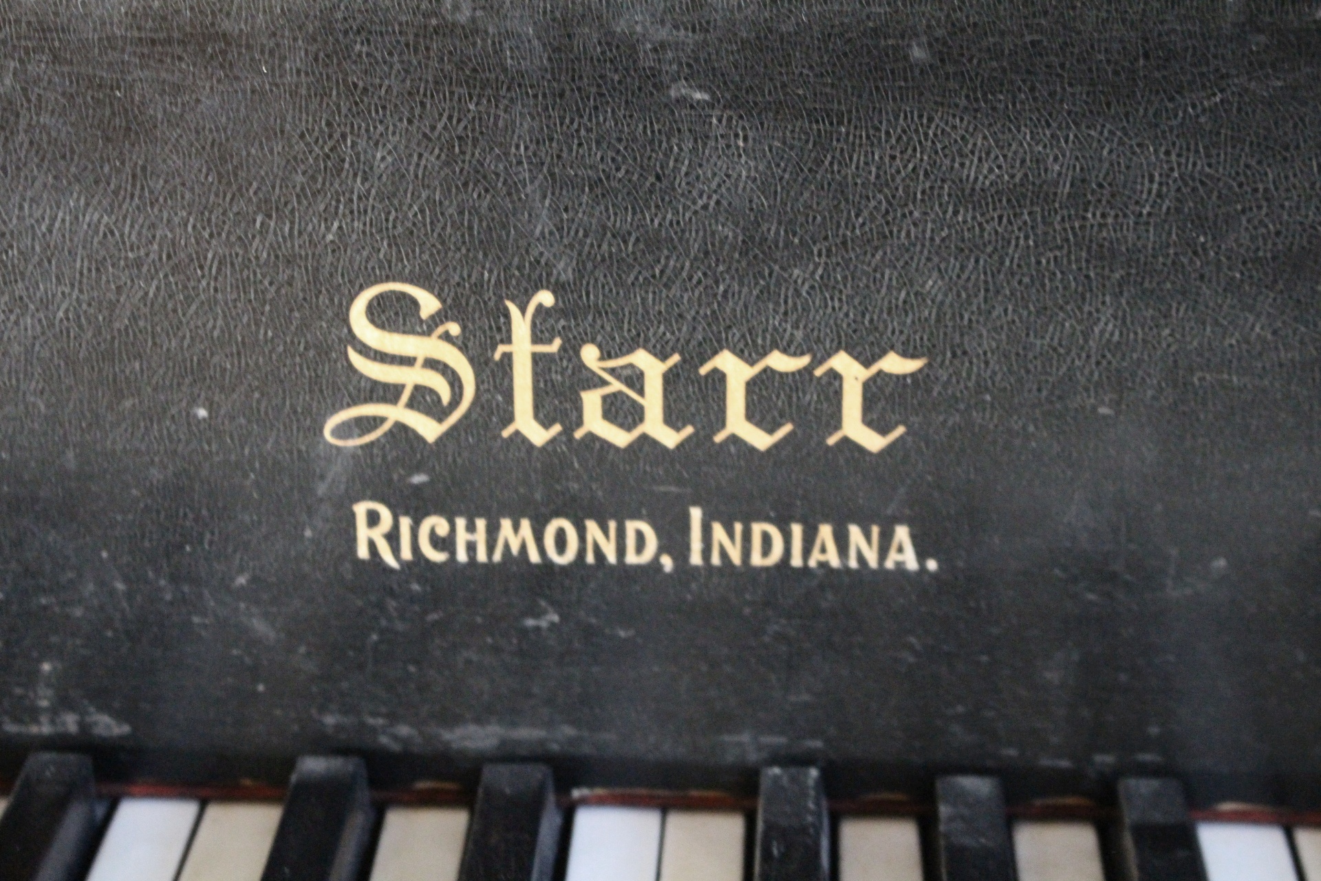 Vintage Starr Baby Grand Piano and Stool