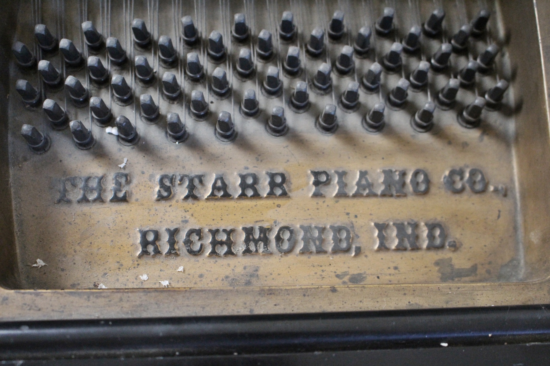 Vintage Starr Baby Grand Piano and Stool