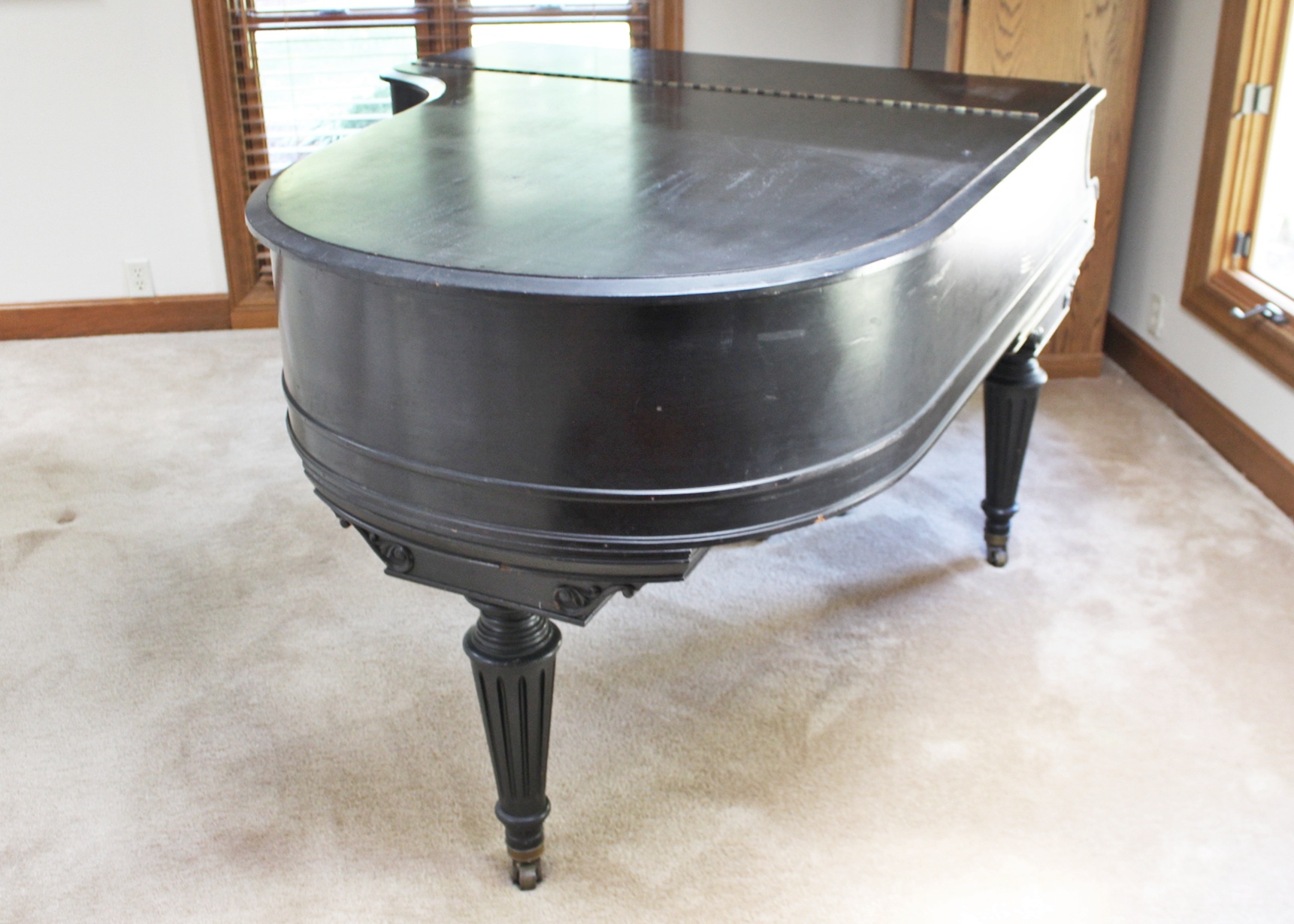 Vintage Starr Baby Grand Piano and Stool