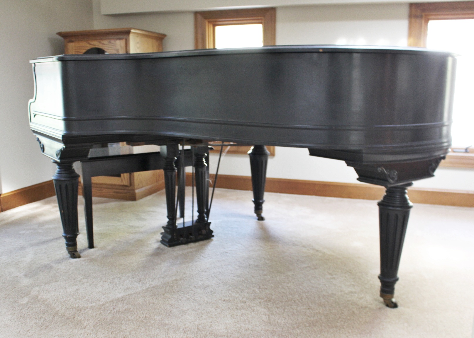 Vintage Starr Baby Grand Piano and Stool