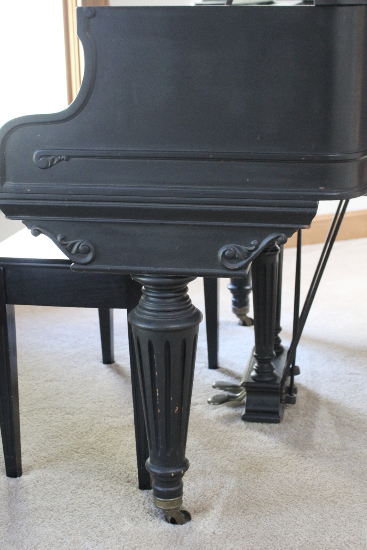 Vintage Starr Baby Grand Piano and Stool