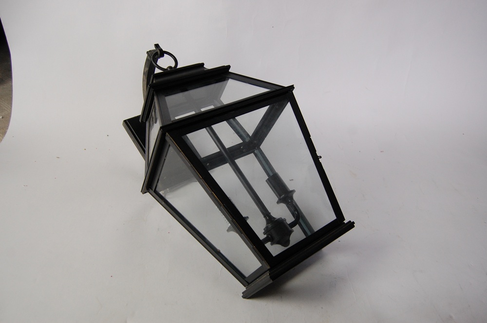 Pair of Restoration Hardware Cambridge Bronze Tone Sconces