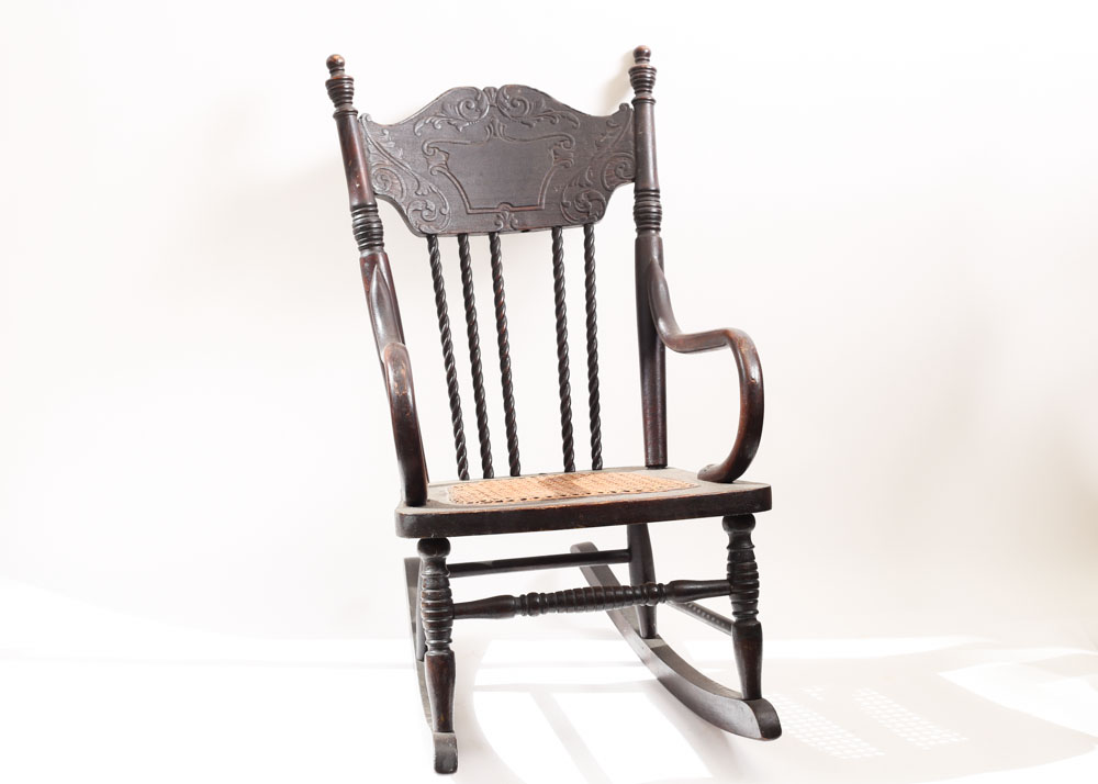 Victorian Child's Rocking Chair