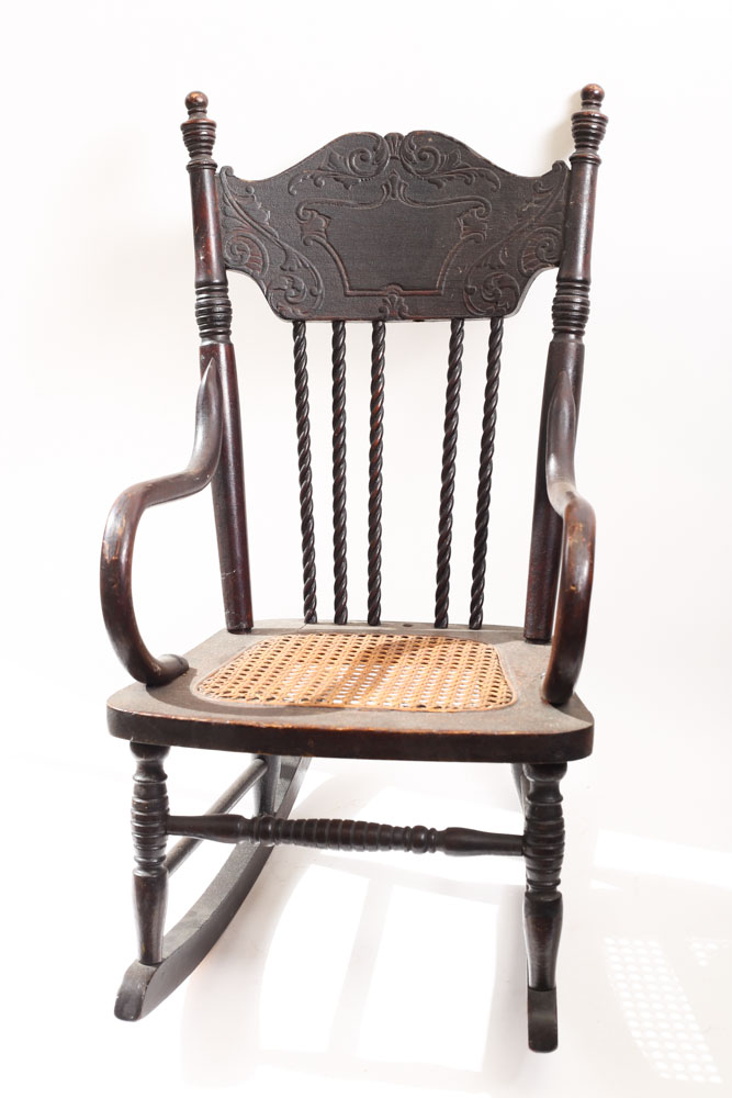 Victorian Child's Rocking Chair