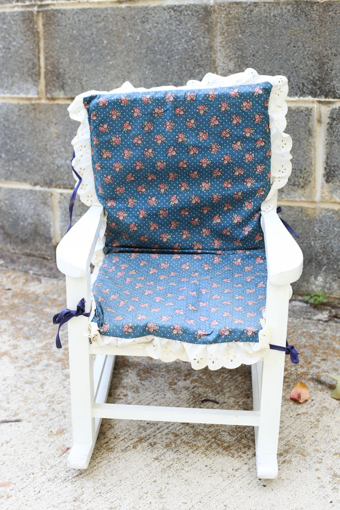 Three Vintage Children's Rocking Chairs