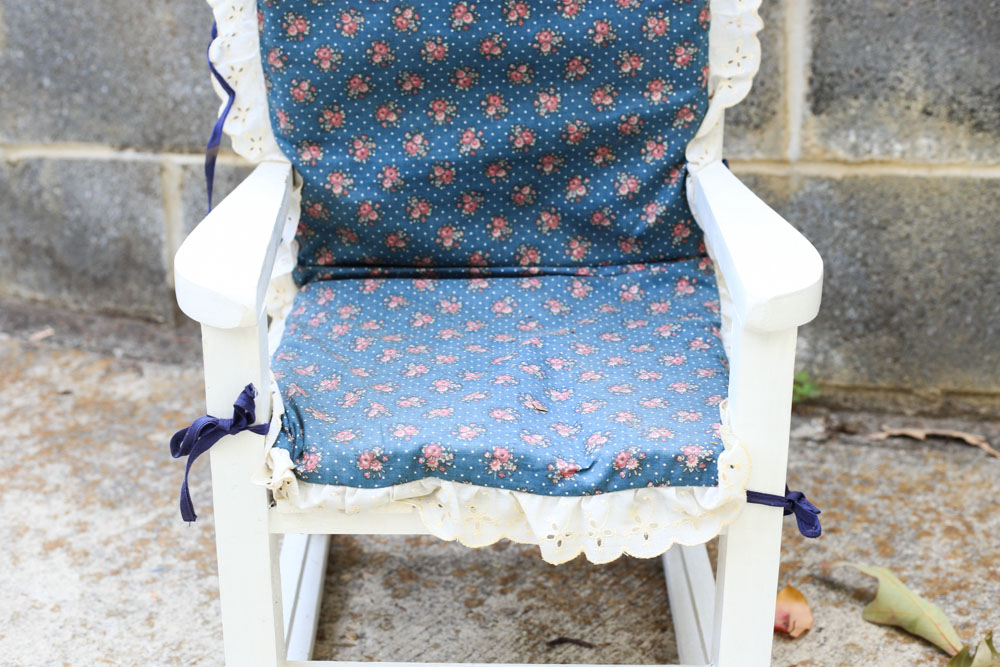 Three Vintage Children's Rocking Chairs