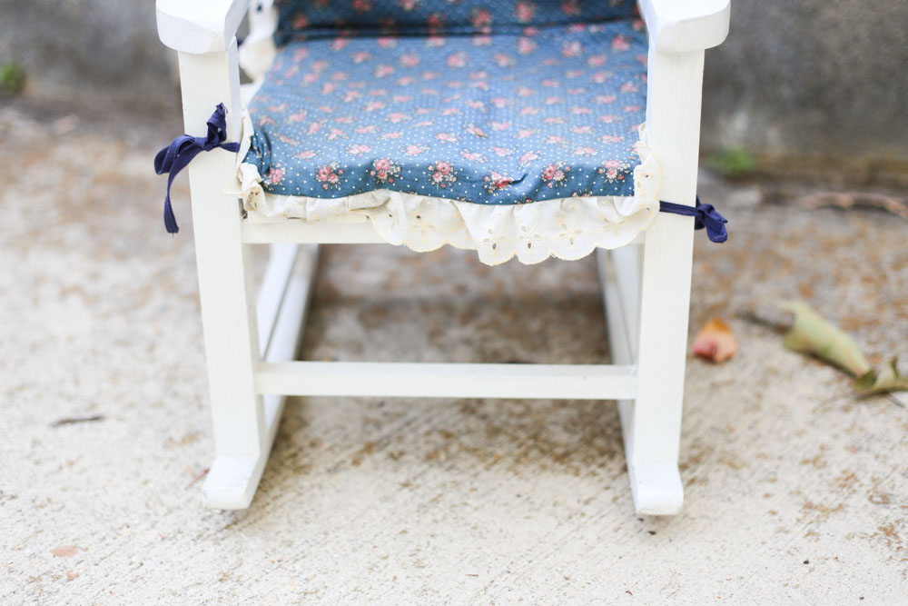 Three Vintage Children's Rocking Chairs
