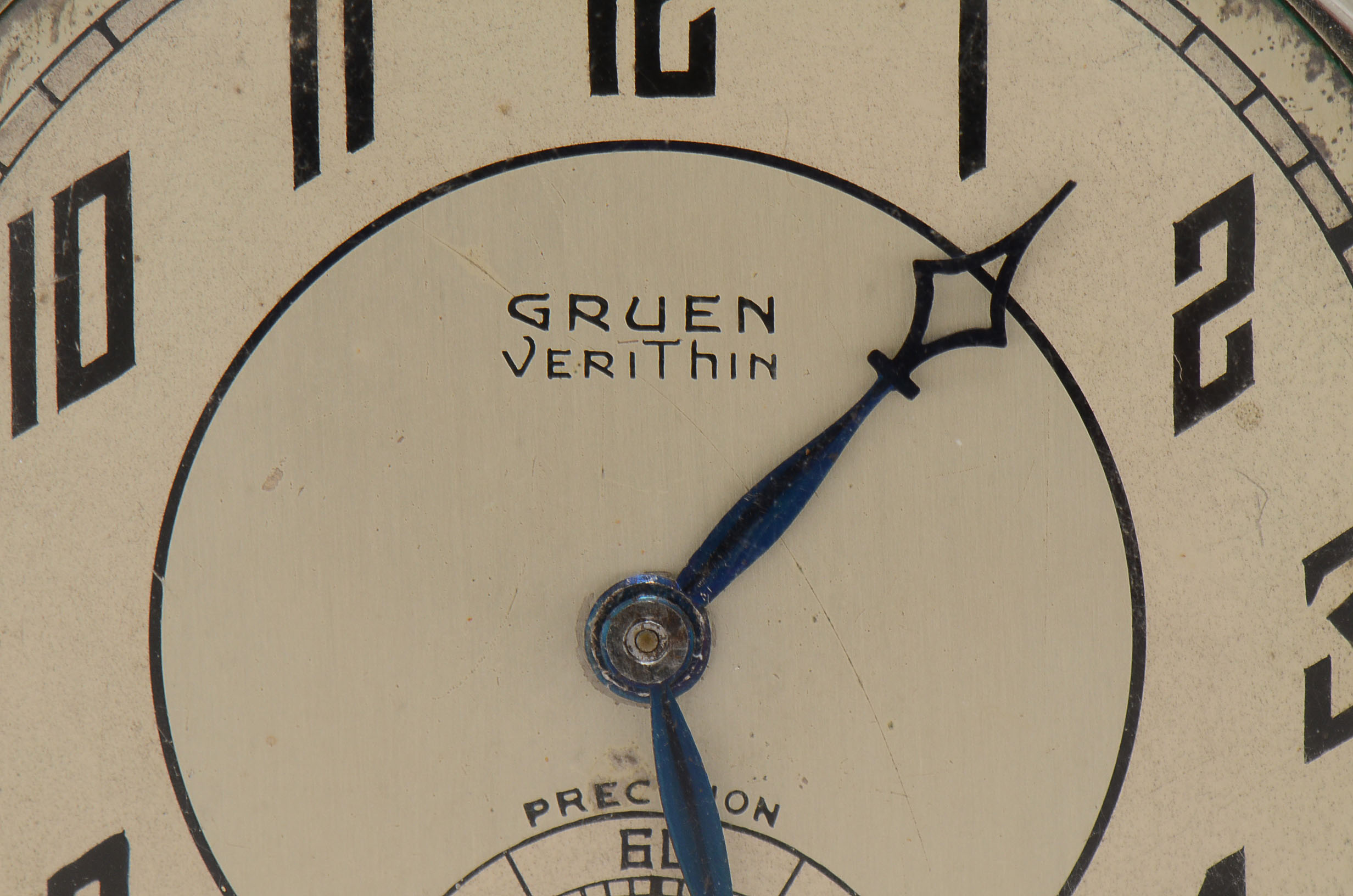 Gruen Verithin 14K Gold-Filled Pocket Watch