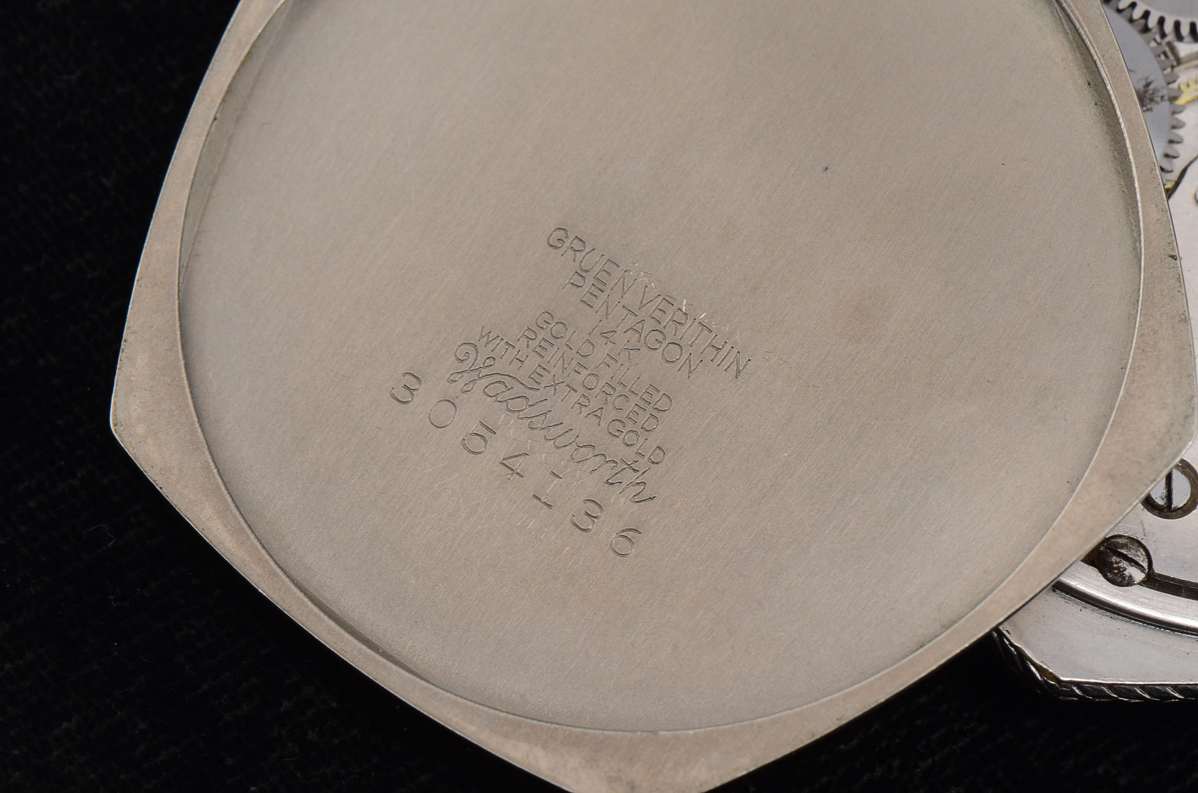 Gruen Verithin 14K Gold-Filled Pocket Watch