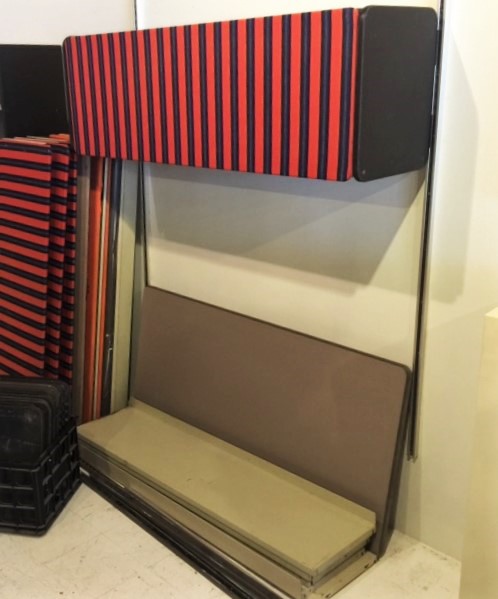 Vintage Herman Miller Wall Desk and Storage System