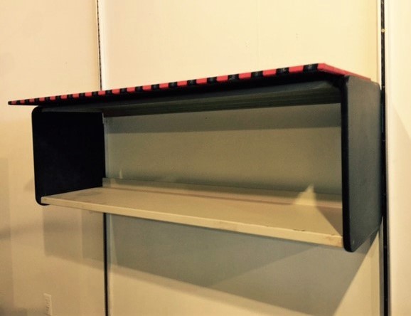 Vintage Herman Miller Wall Desk and Storage System