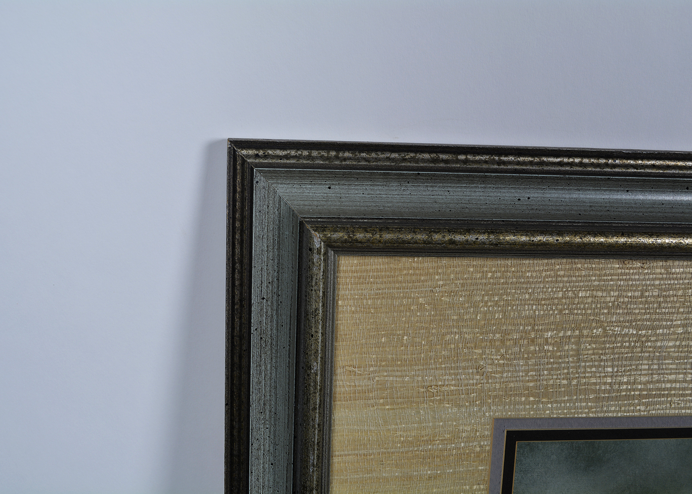 Framed Charles Frace' Snow Leopard Print