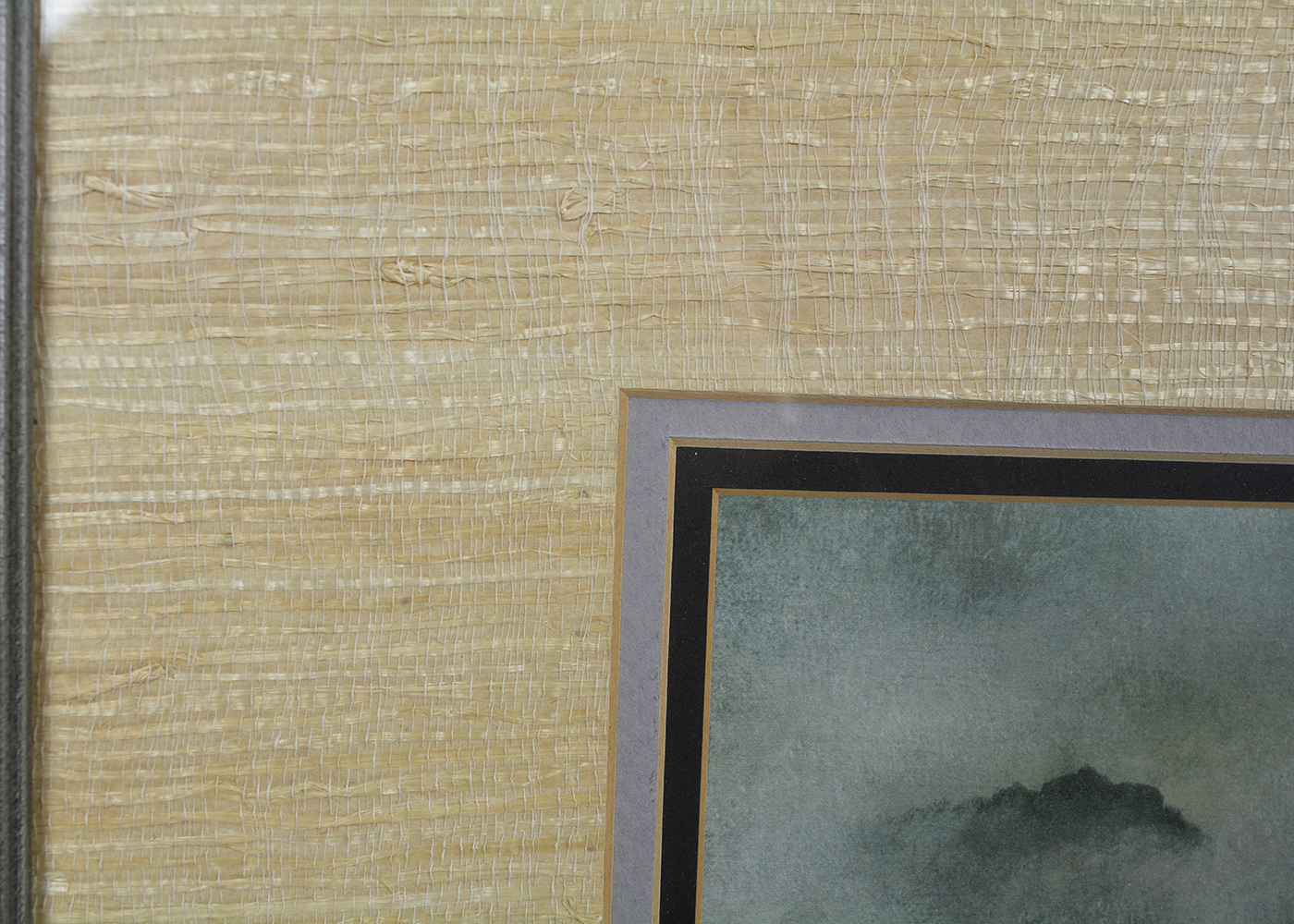 Framed Charles Frace' Snow Leopard Print