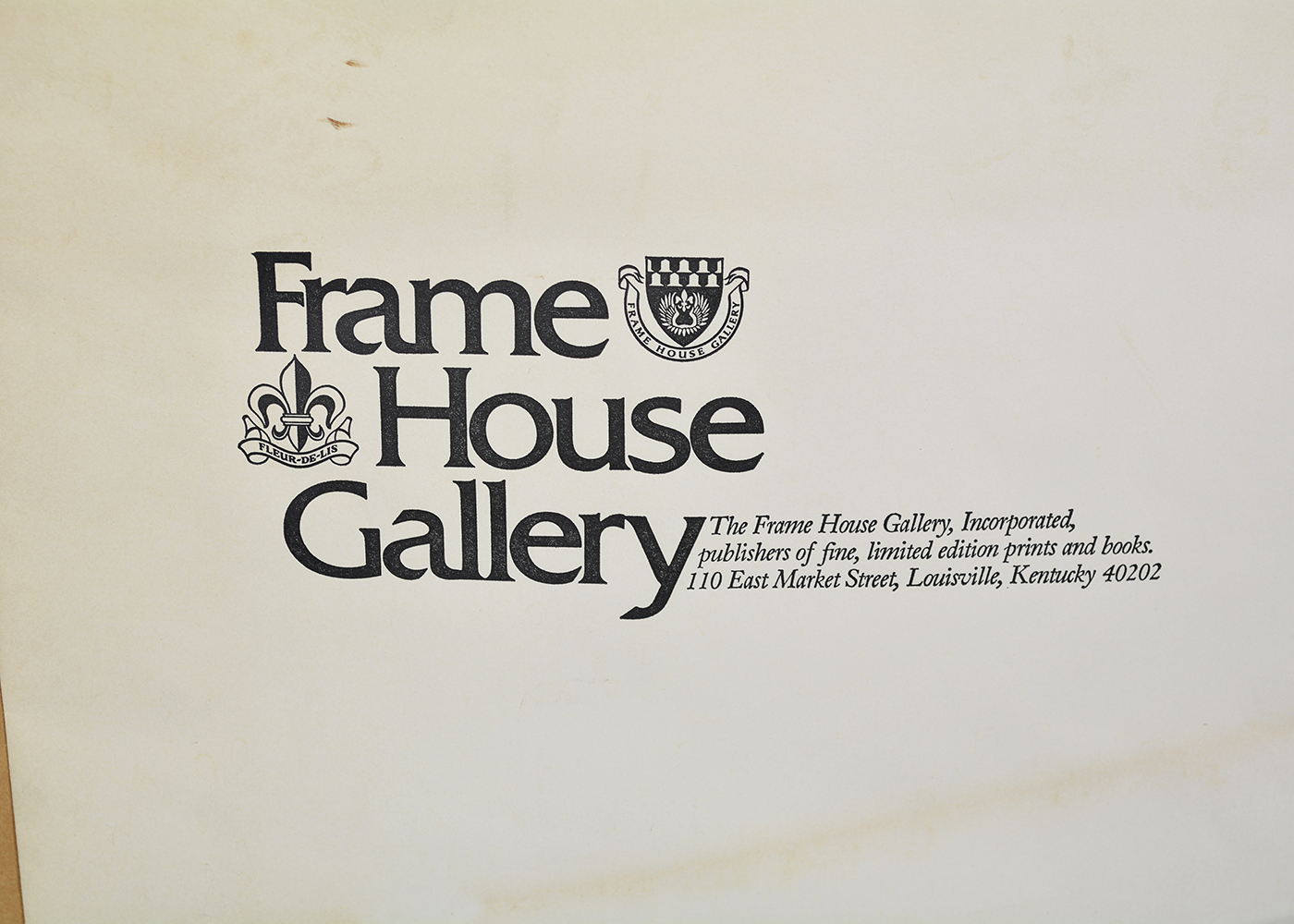 Framed Charles Frace' Snow Leopard Print