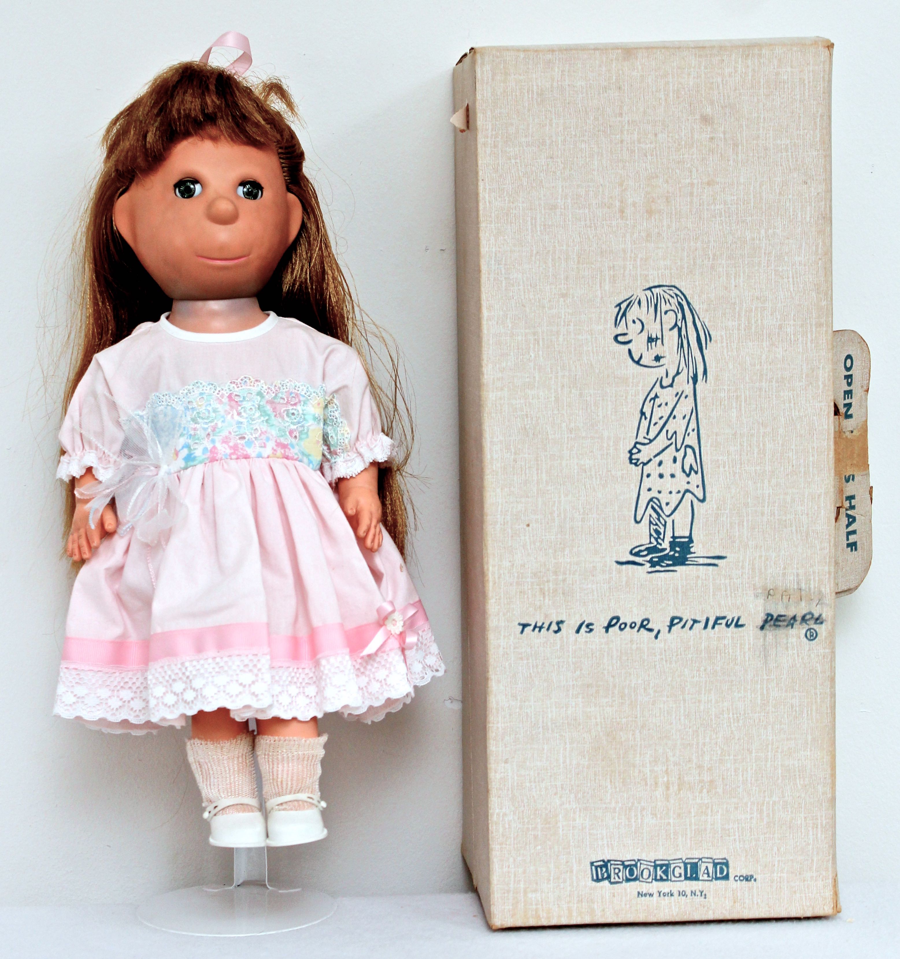 Brookglad "Poor Pitiful Pearl" Doll With Extra Clothes