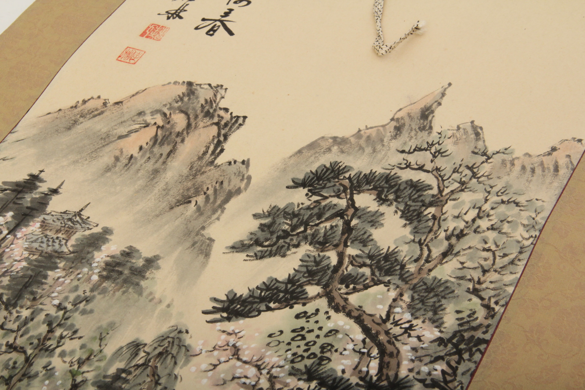Traditional Chinese Shanshui Ink Painting