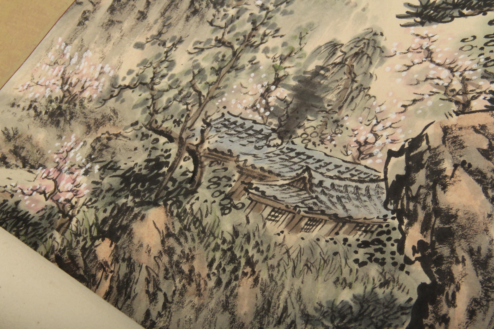 Traditional Chinese Shanshui Ink Painting