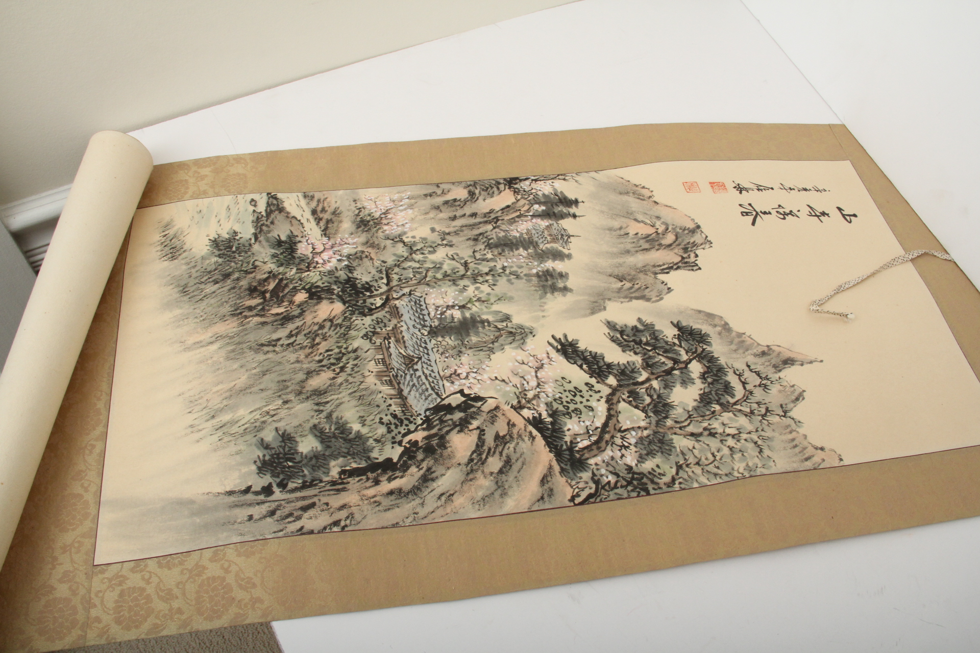 Traditional Chinese Shanshui Ink Painting