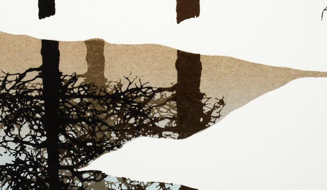 Limited Edition Lithograph "Tree Tops" by James Hagey