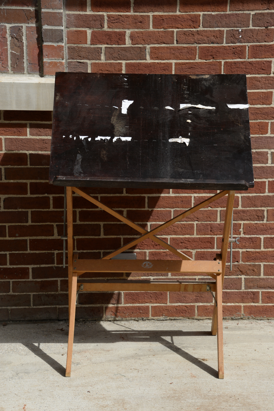 Vintage Drafting Table and Drafting Tools