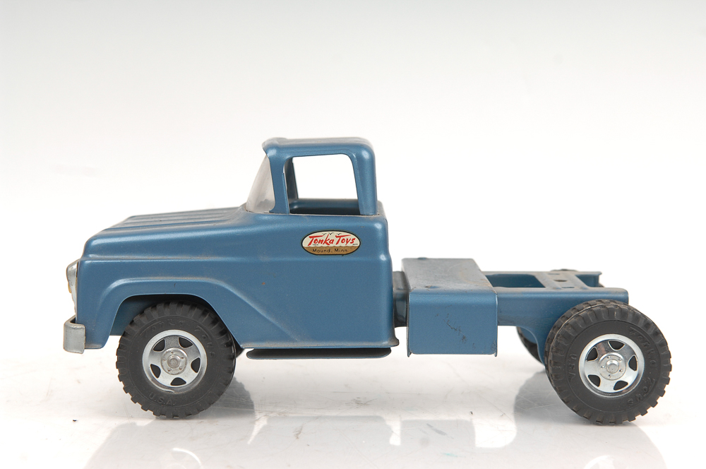 Vintage Rare 1959 Tonka Marine Service Truck & Trailer