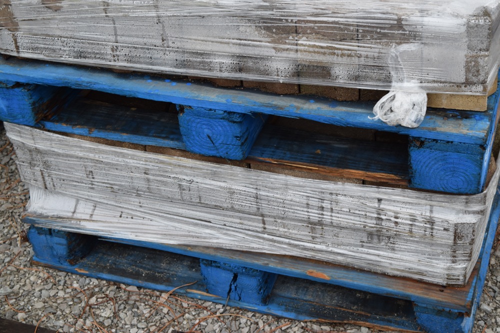 Collection of Wavy Brick Pavers