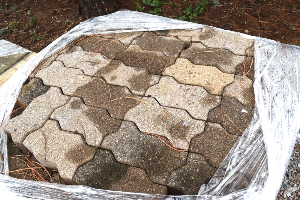 Collection of Wavy Brick Pavers