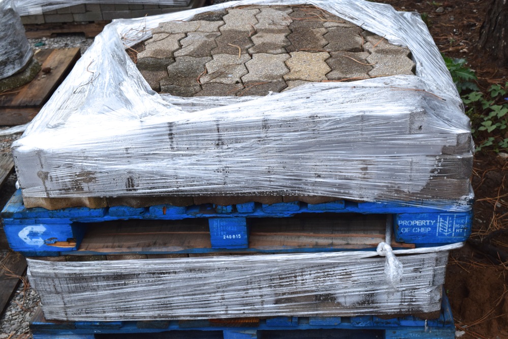 Collection of Wavy Brick Pavers