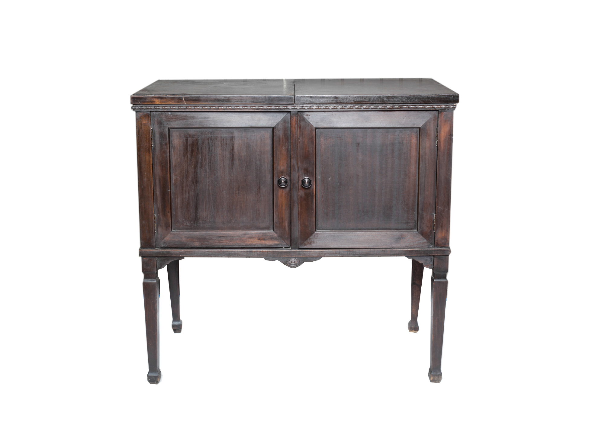 Vintage Columbia Grafonola Hand Crank Phonograph Cabinet