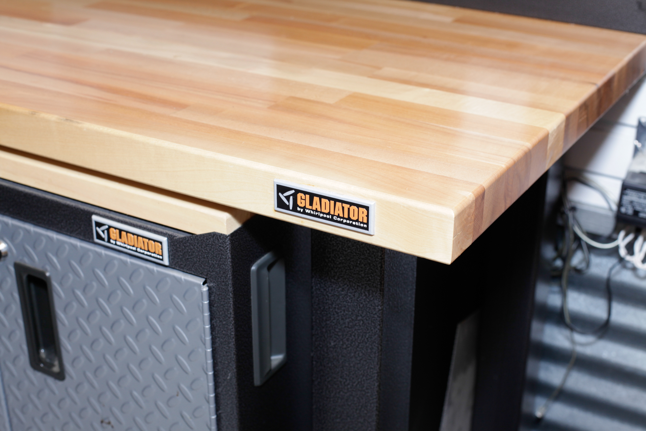 Gladiator Work Bench and Cabinets