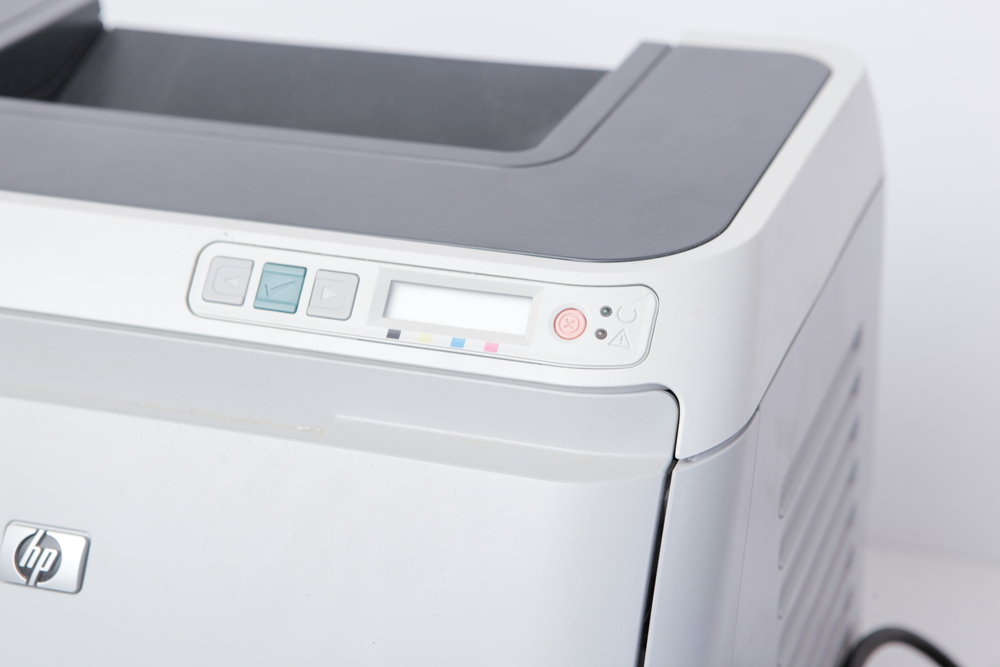 HP LaserJet Printer and Wireless Keyboard