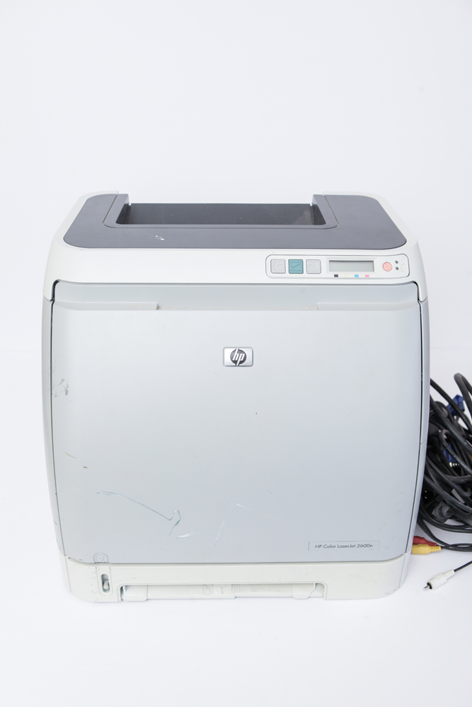 HP LaserJet Printer and Wireless Keyboard
