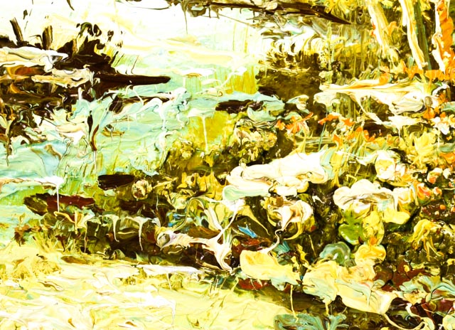 Original Jean Medina Oil on Canvas Landscape