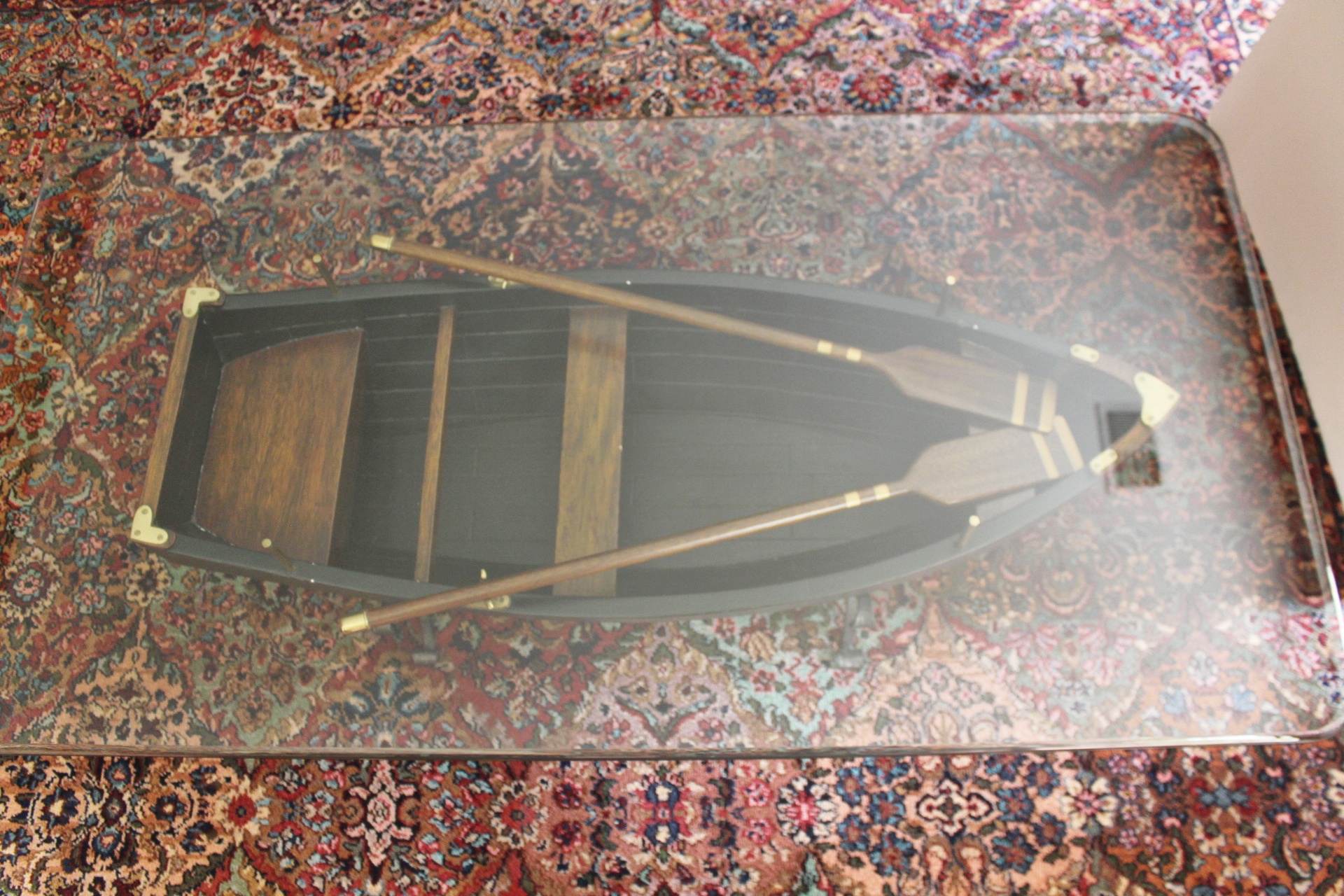 Unique Row Boat Coffee Table