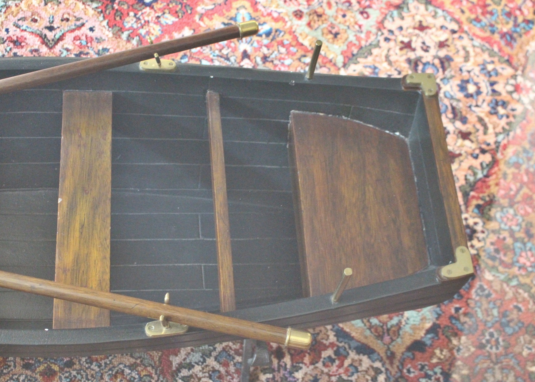 Unique Row Boat Coffee Table