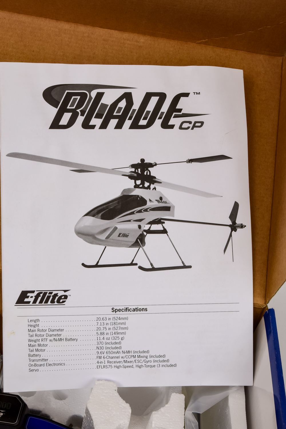 E-Flite Blade CP Remote Control Helicopter
