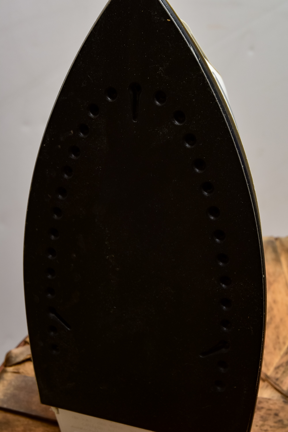 Sad Iron, Ironing Board and Measuring Tools