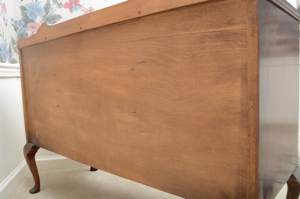 Vintage Flame Mahogany Sideboard Server Buffet