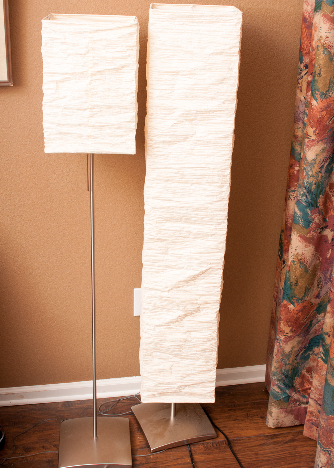 Modern Ikea Floor Lamp Duo