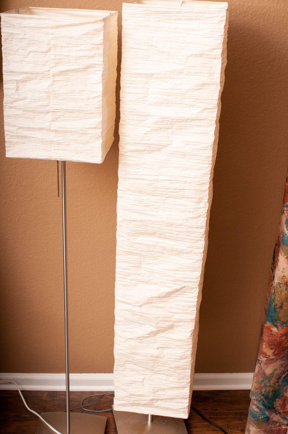 Modern Ikea Floor Lamp Duo