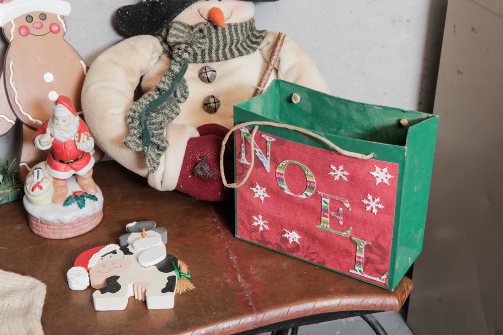 Vintage and Modern Christmas Ornaments