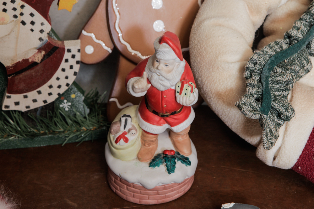 Vintage and Modern Christmas Ornaments