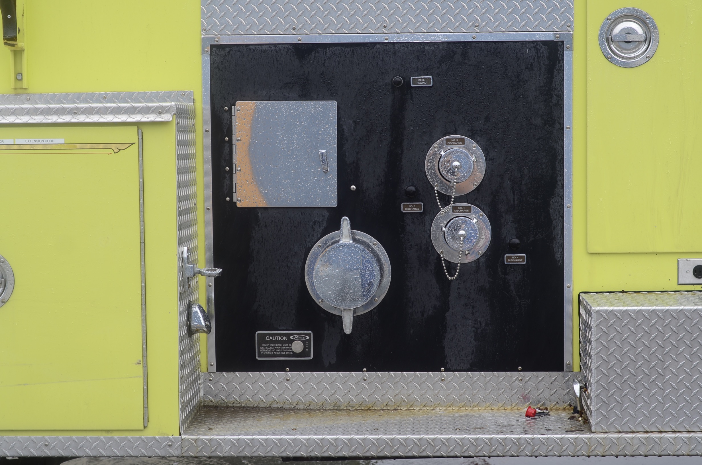 1985 Ford Chartreuse Fire Truck