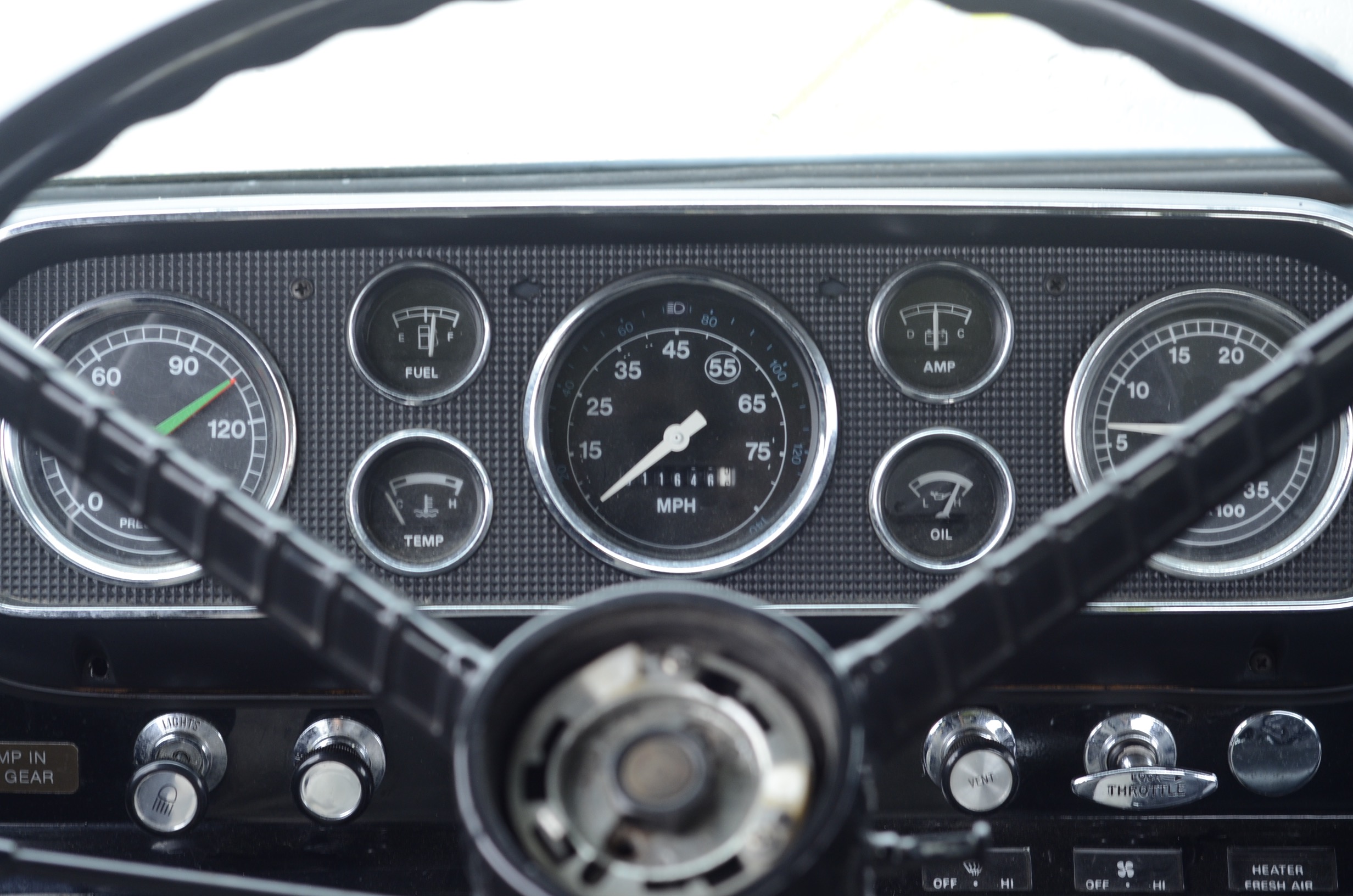 1985 Ford Chartreuse Fire Truck